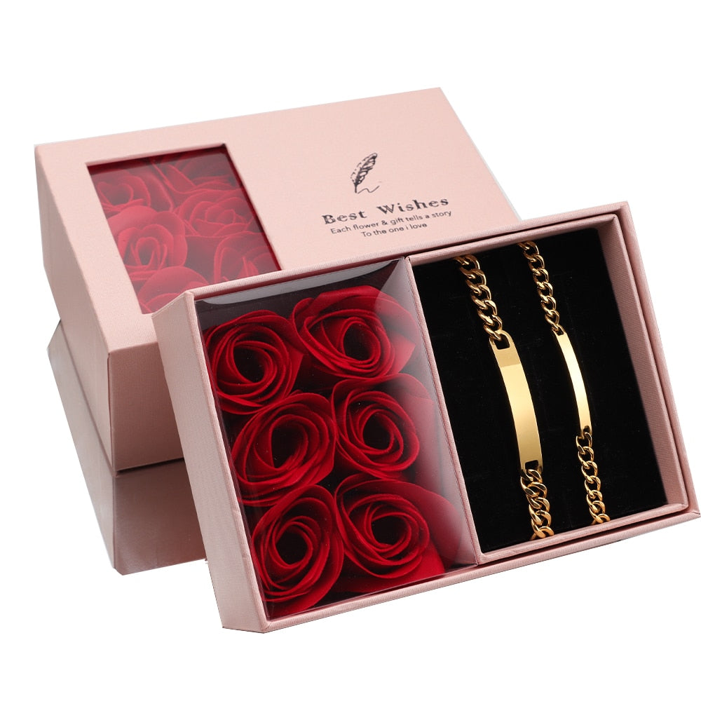 Rosen Geschenkbox